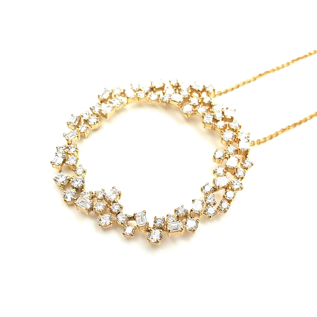 Full Moon Diamond Pendant image 1