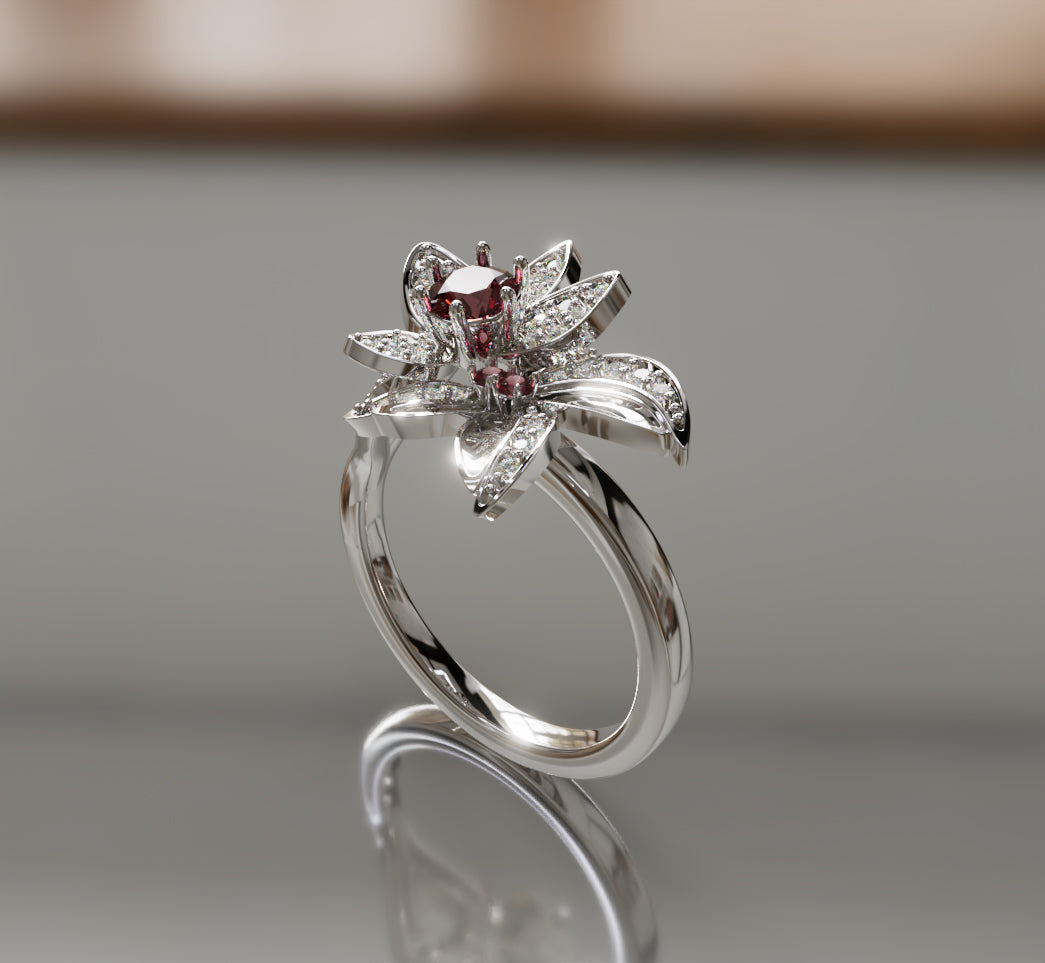 Flower Ring image 7