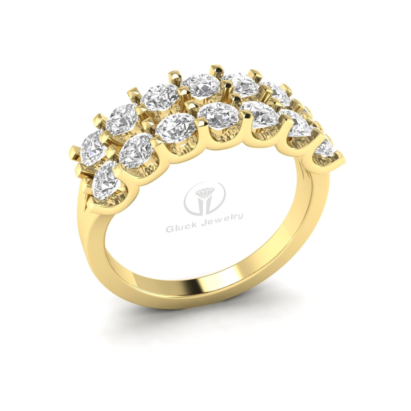 Double Row Wedding Band image 6