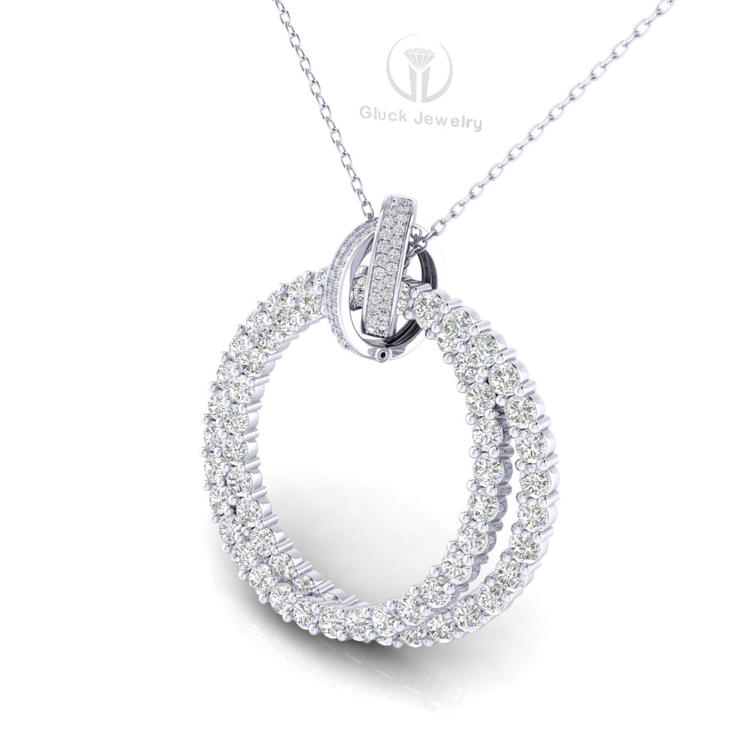 Double Circle Fancy Pendant image 8