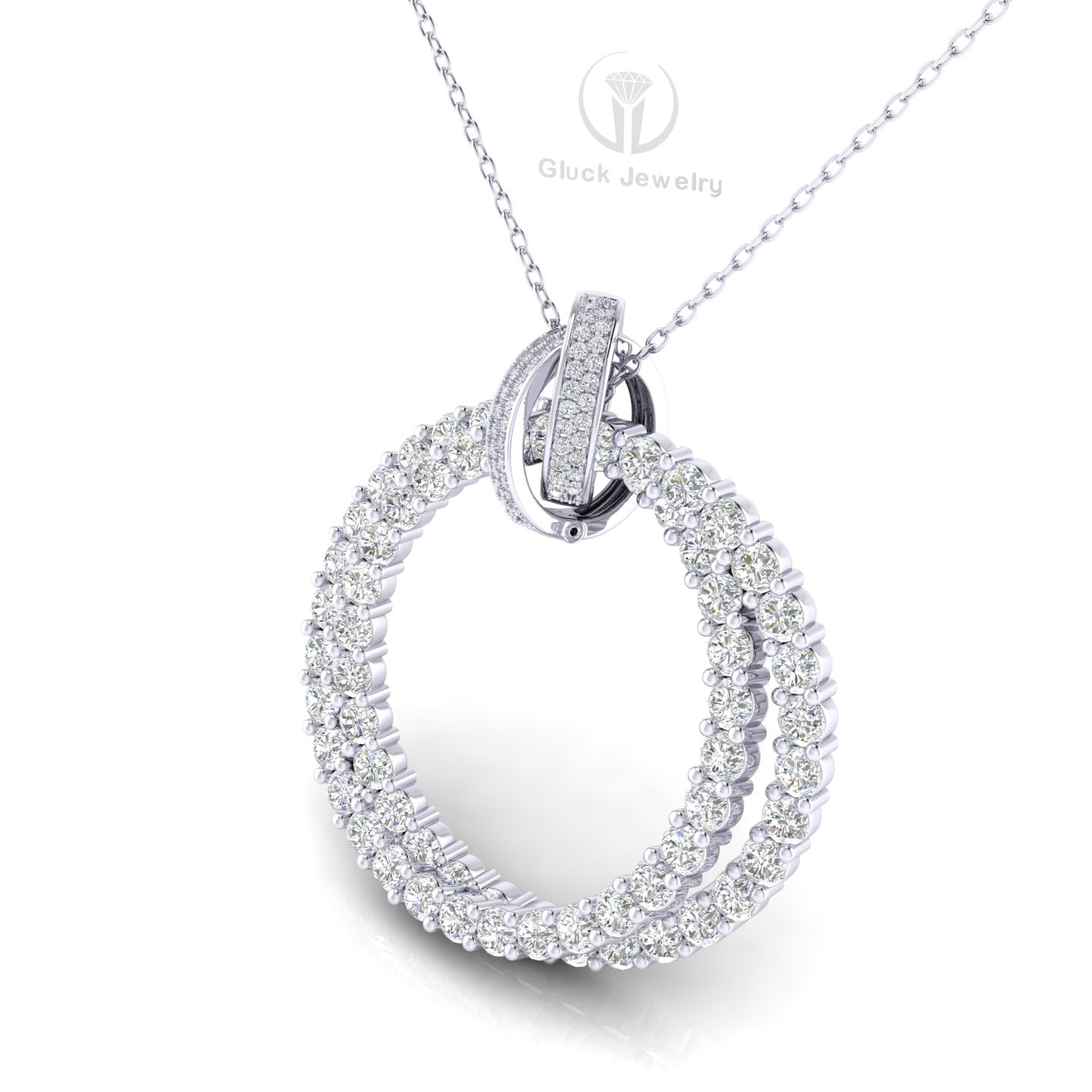 Double Circle Fancy Pendant image 8