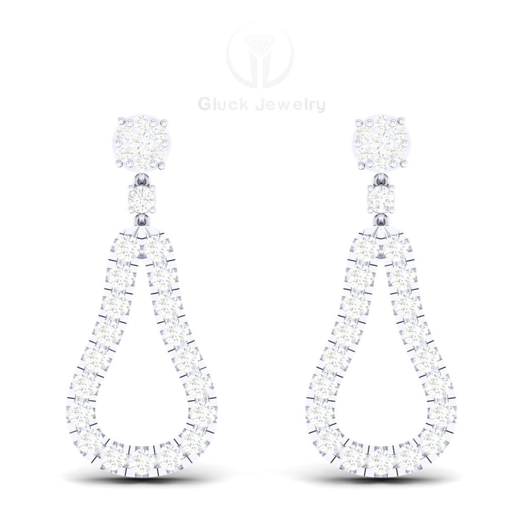 Pear Shape Dangle Earring image 7