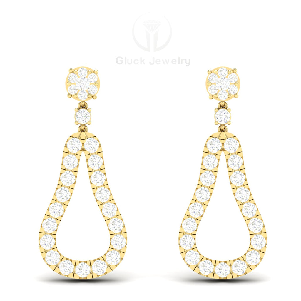 Pear Shape Dangle Earring image 8