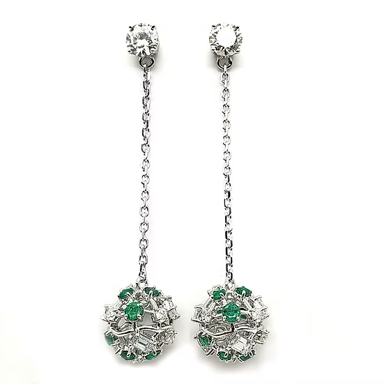 New Year Drop Dangle Earring
