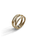 Four Row Fancy Diamond Ring image 11