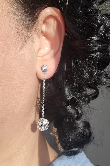 New Year Drop Dangle Earring