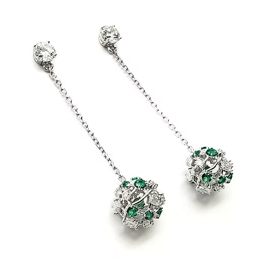 New Year Drop Dangle Earring