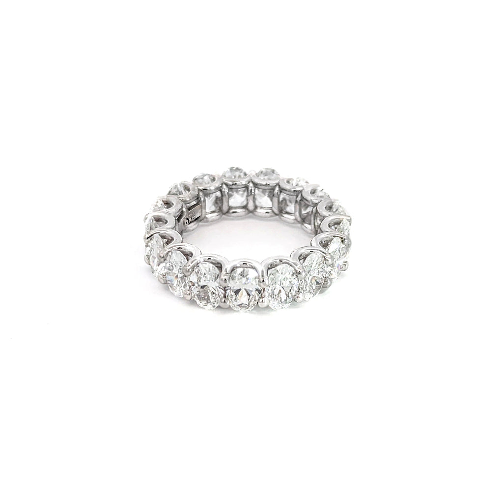 Oval Diamond Eternity Band image 1