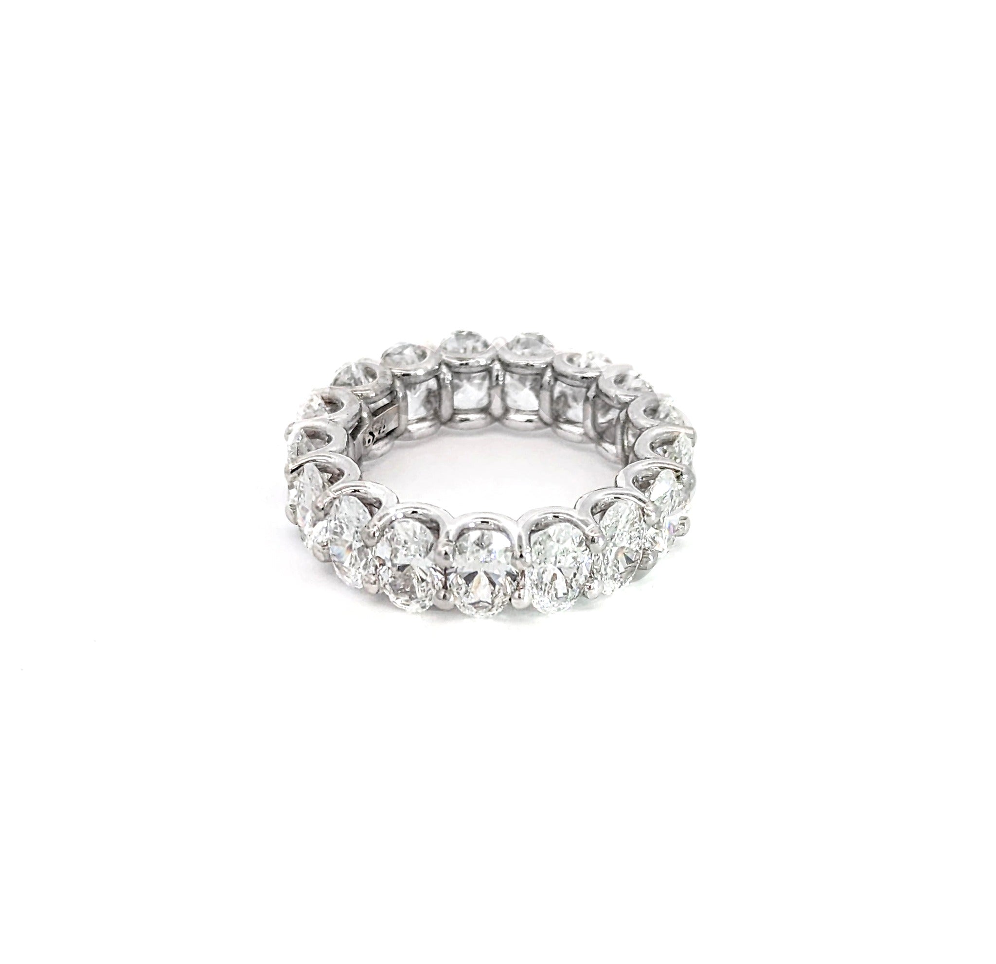 Oval Diamond Eternity Band image 1