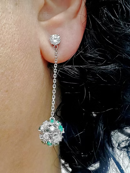 New Year Drop Dangle Earring
