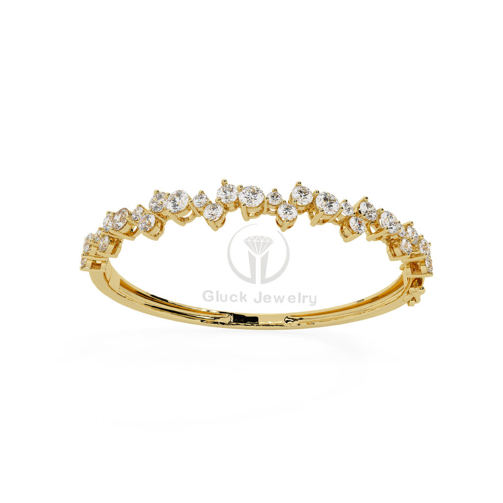 Elegant and Simple Diamond Bangle image 1