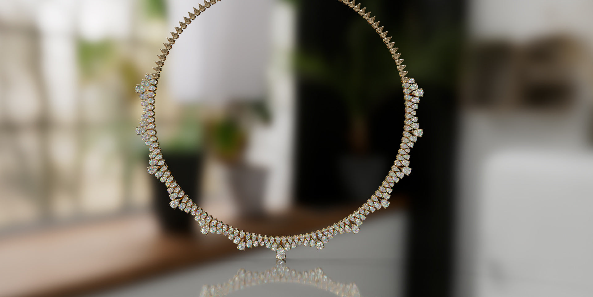 Eternal Grace Diamond Necklace image 1