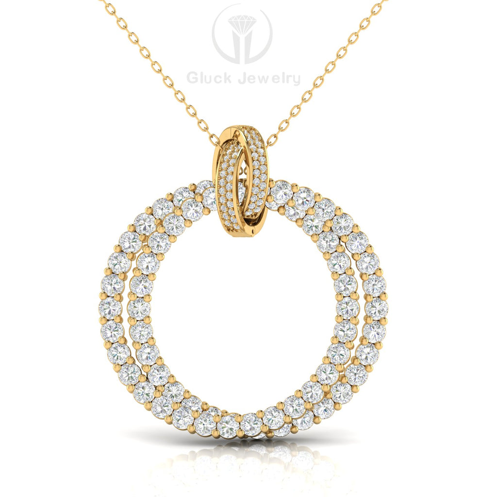 Double Circle Fancy Pendant image 11