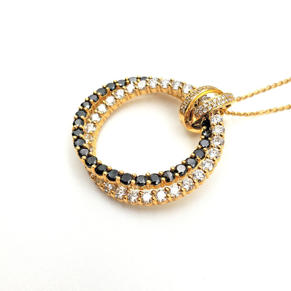 Double Circle Fancy Pendant image 2