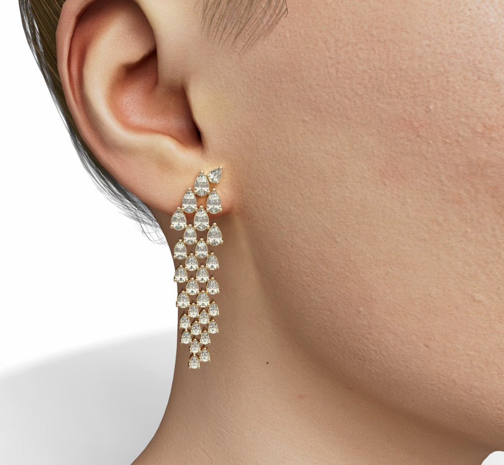 Shining Drop Dangle Earring image 7