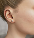 Round Diamond Stud Earring image 0