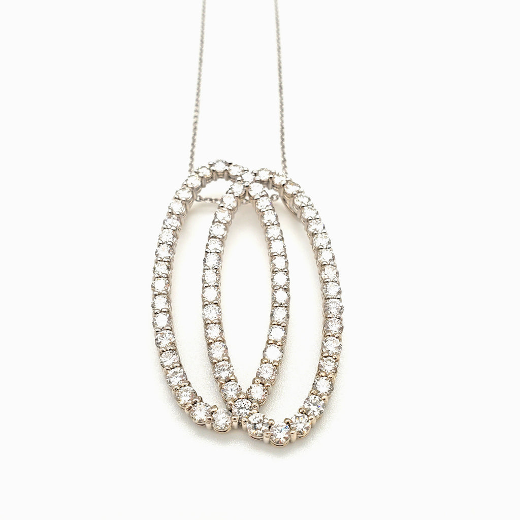 Shadow Oval Pendant image 0