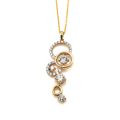 Circle Drop Dangling Pendant image 0