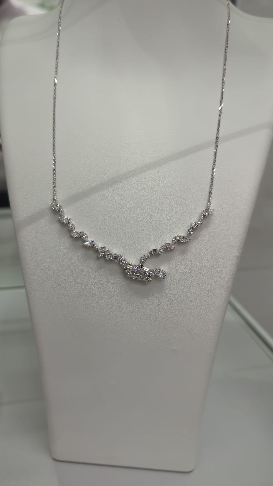 Fancy Shapes Diamond Necklace