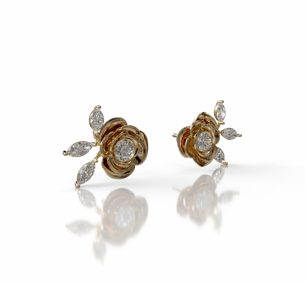 Rose earrings  image 6