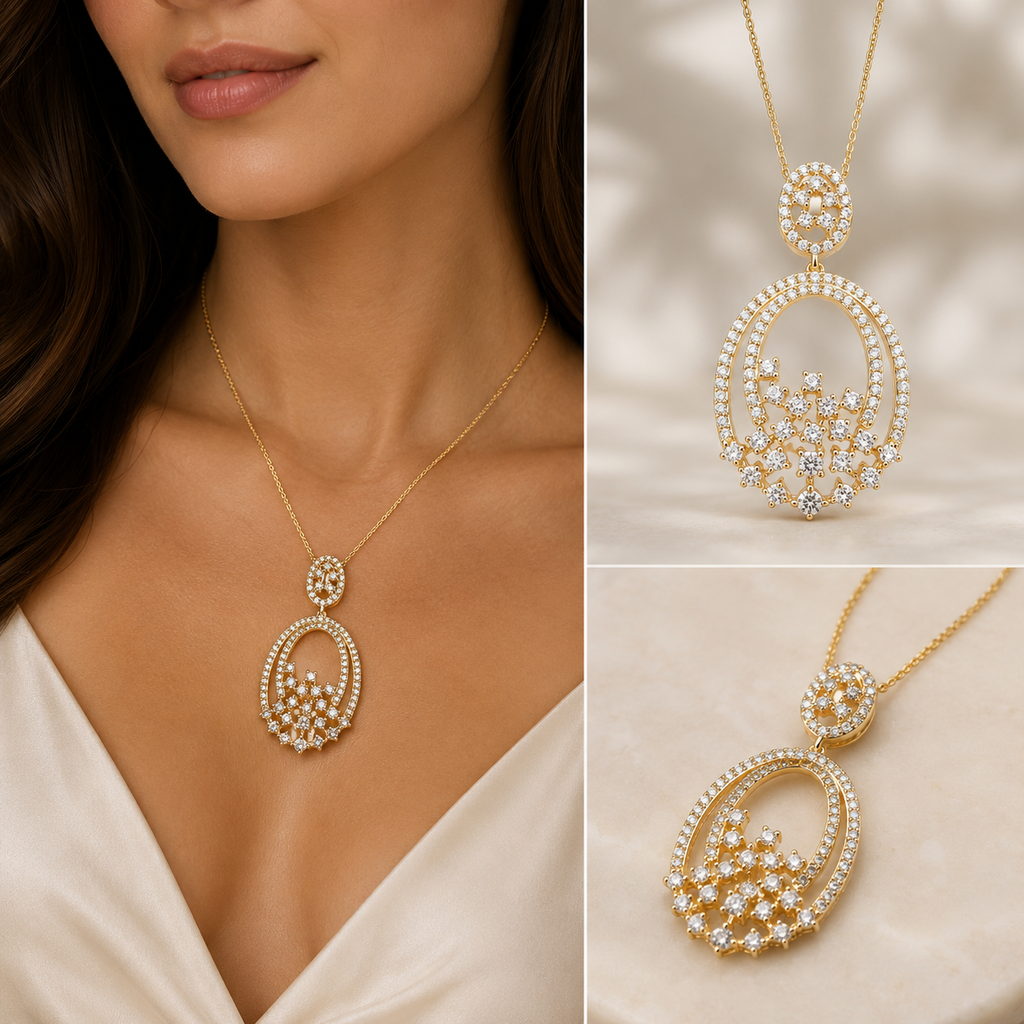 Heavenly Sparkles Diamond Pendant