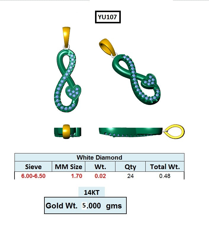 Classic Infinity Pendant