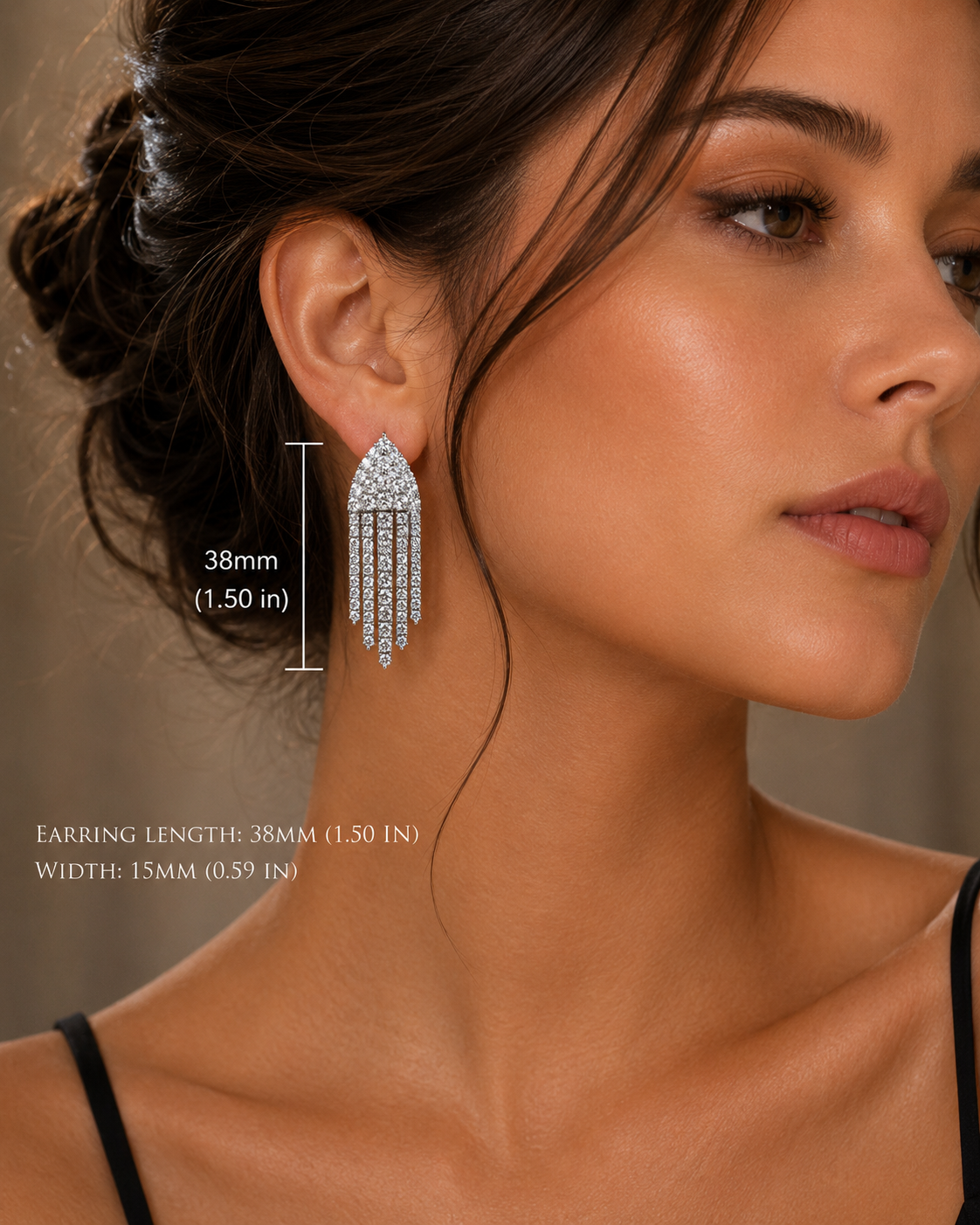 Triangle Shad Earring