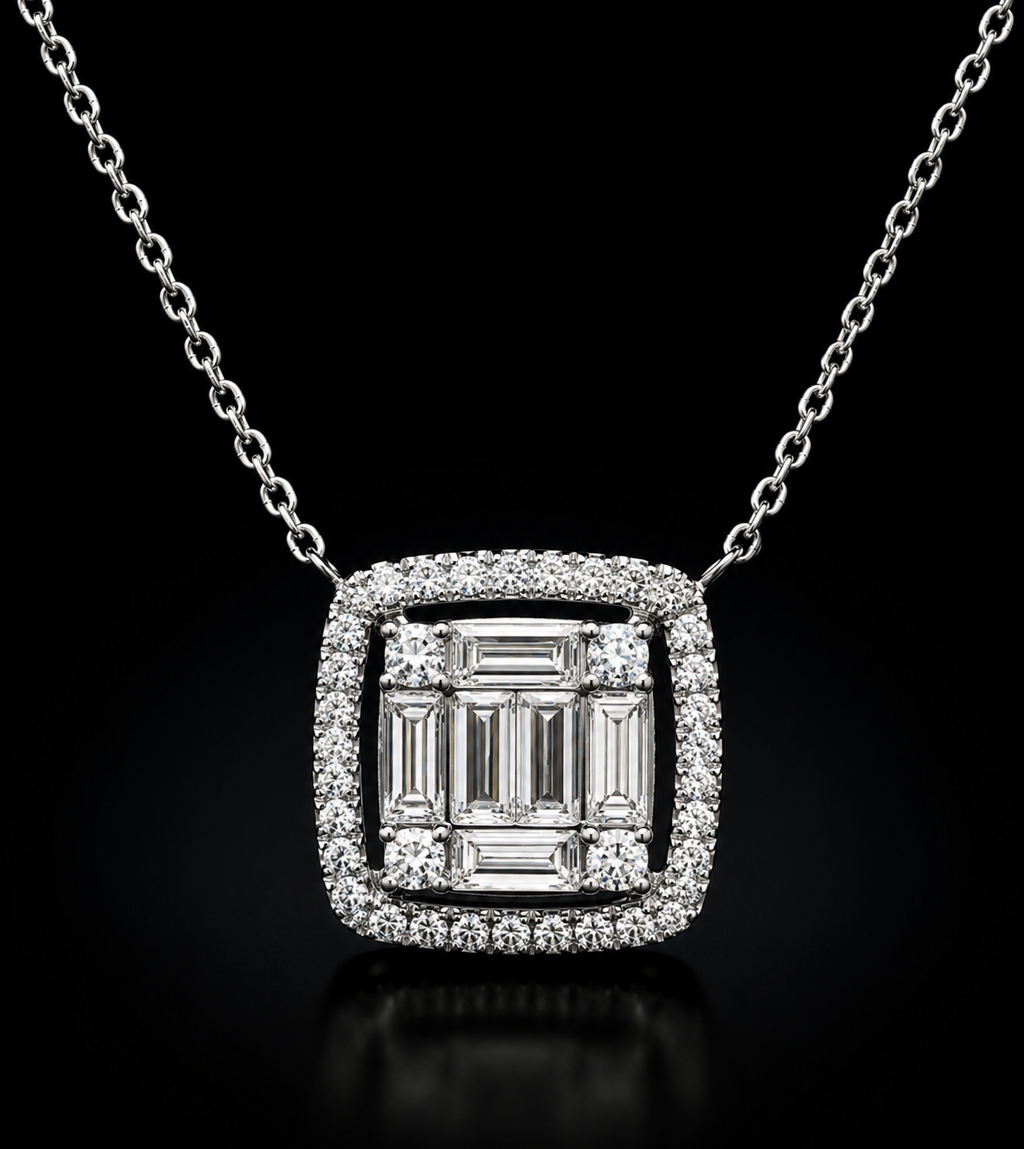 Cushion Shape Pendant