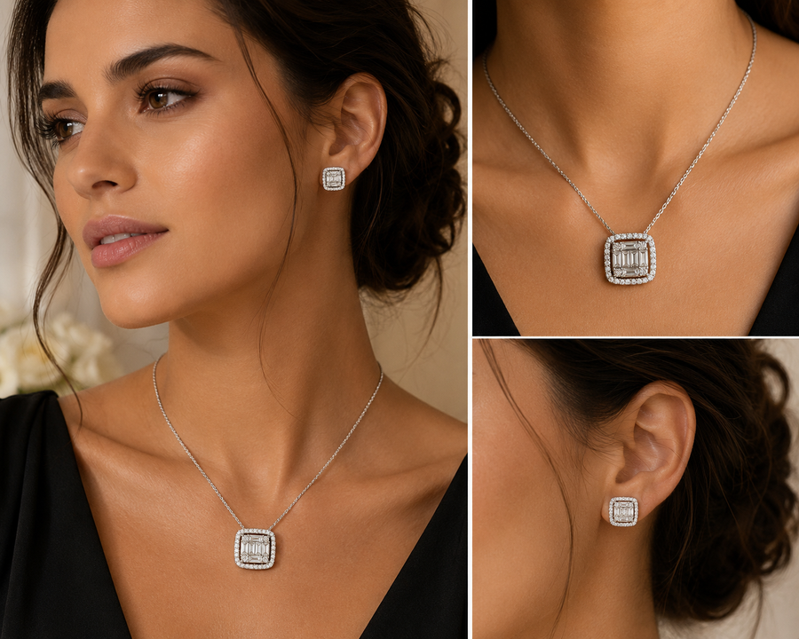 Cushion Shape Pendant