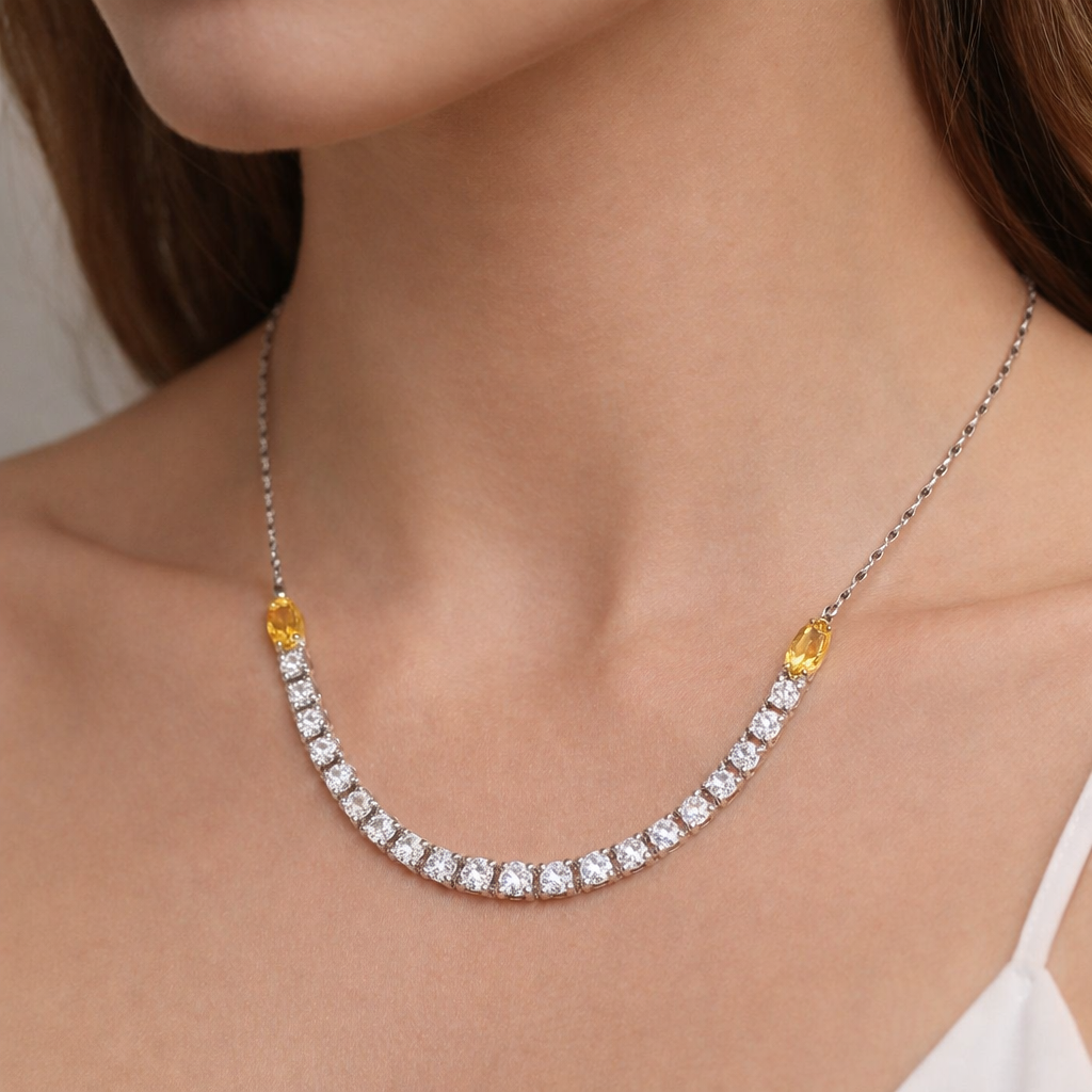 .20ct Tennis Diamond Necklace