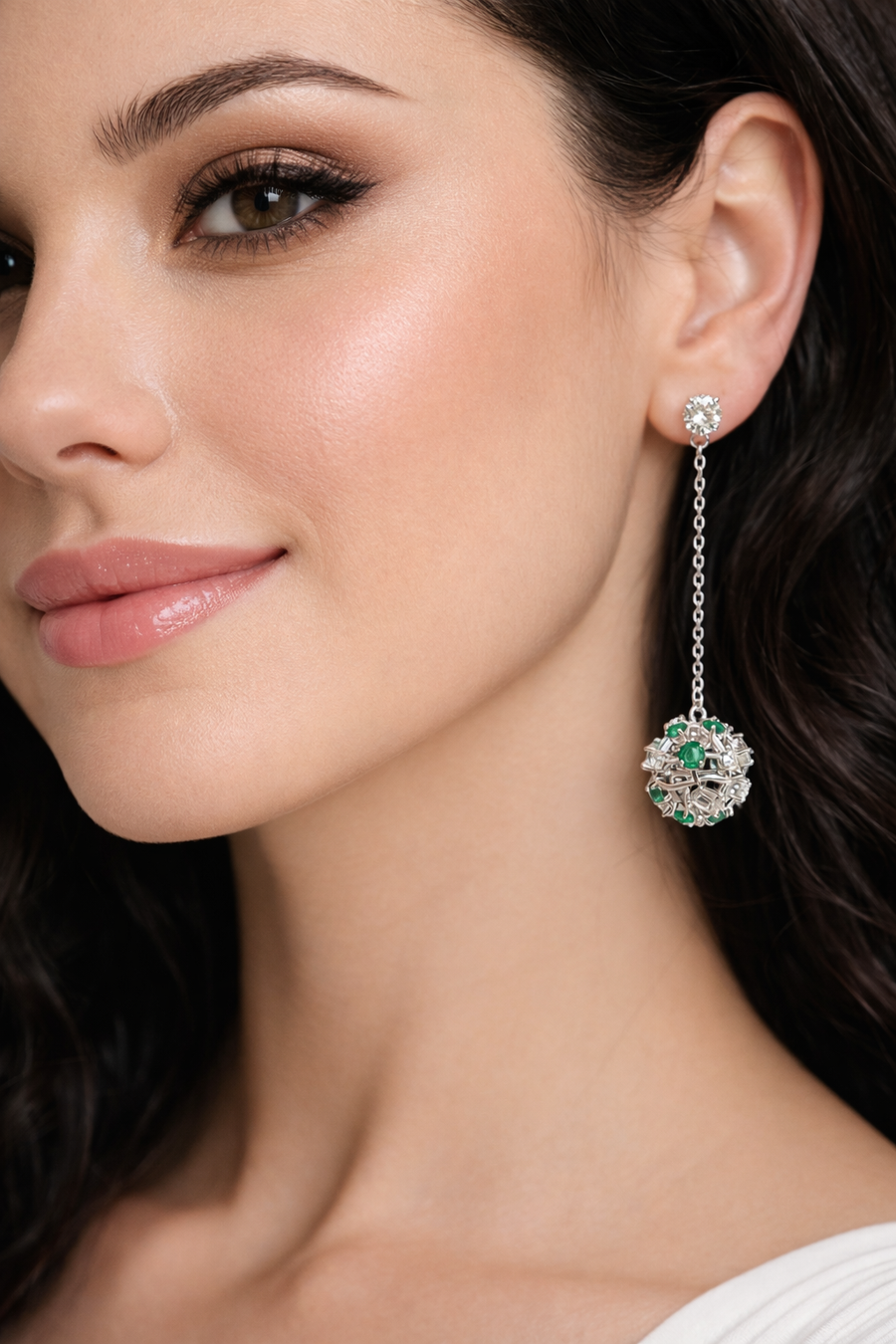 New Year Drop Dangle Earring