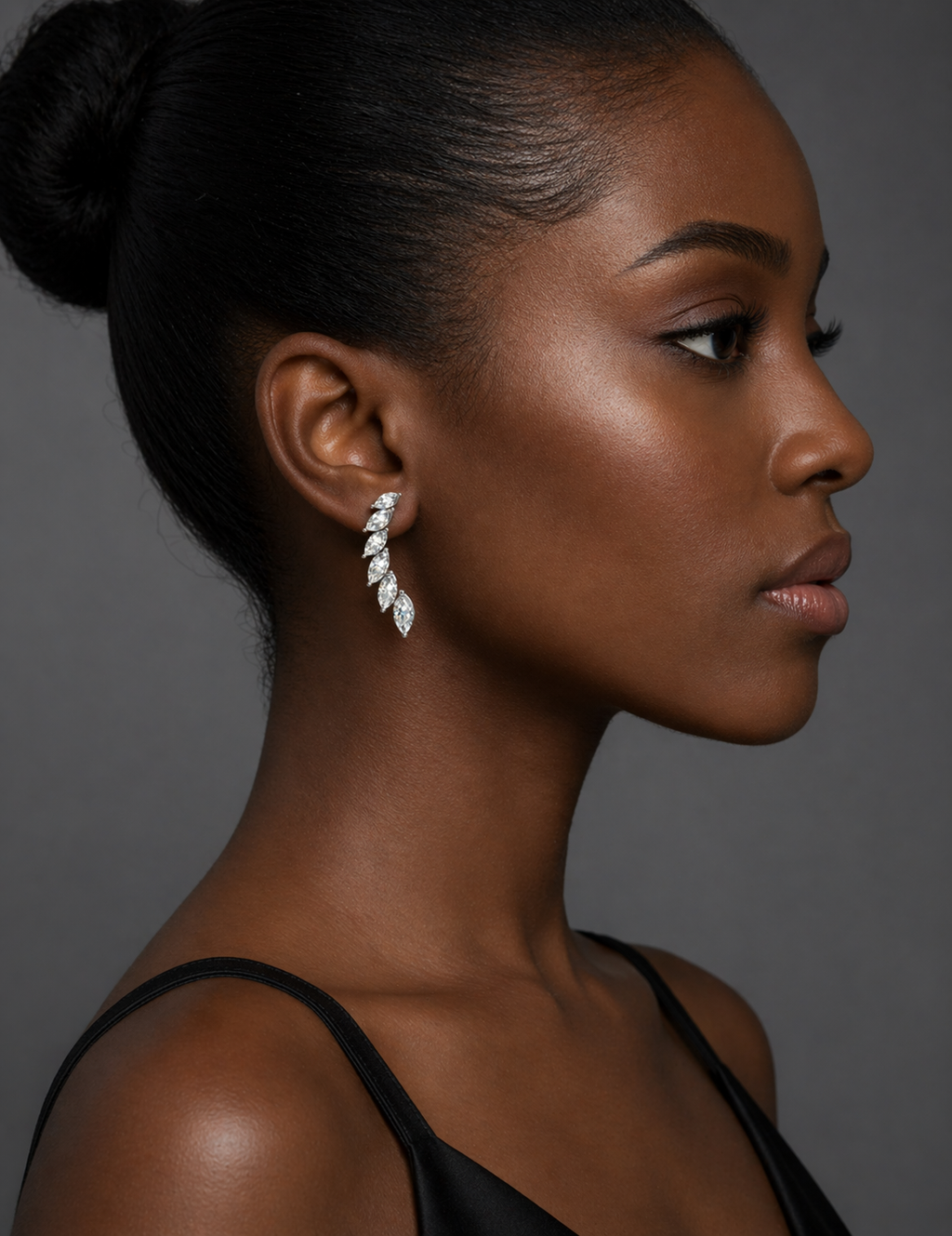 Marquise Fancy Diamond Earring